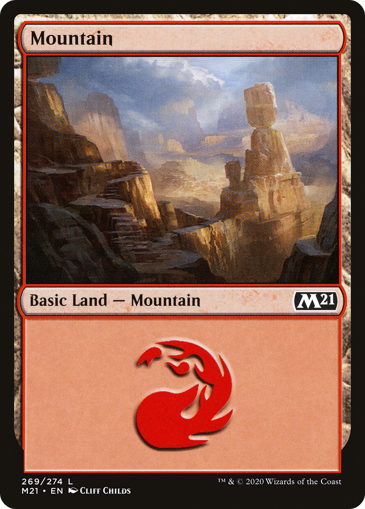 Mountain (269) Foil - Core Set 2021