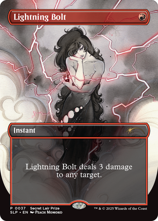 Lightning Bolt (0037) Foil (037) - Secret Lair Showdown
