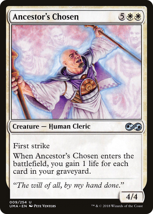 Ancestor's Chosen (009) Foil - Ultimate Masters