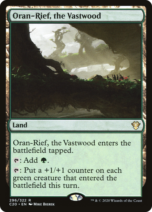 Oran-Rief, the Vastwood (296) - Commander 2020