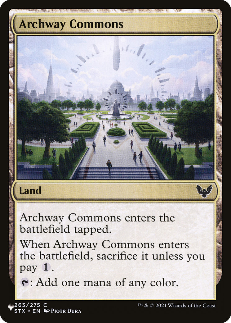 Archway Commons (263/275) - The List