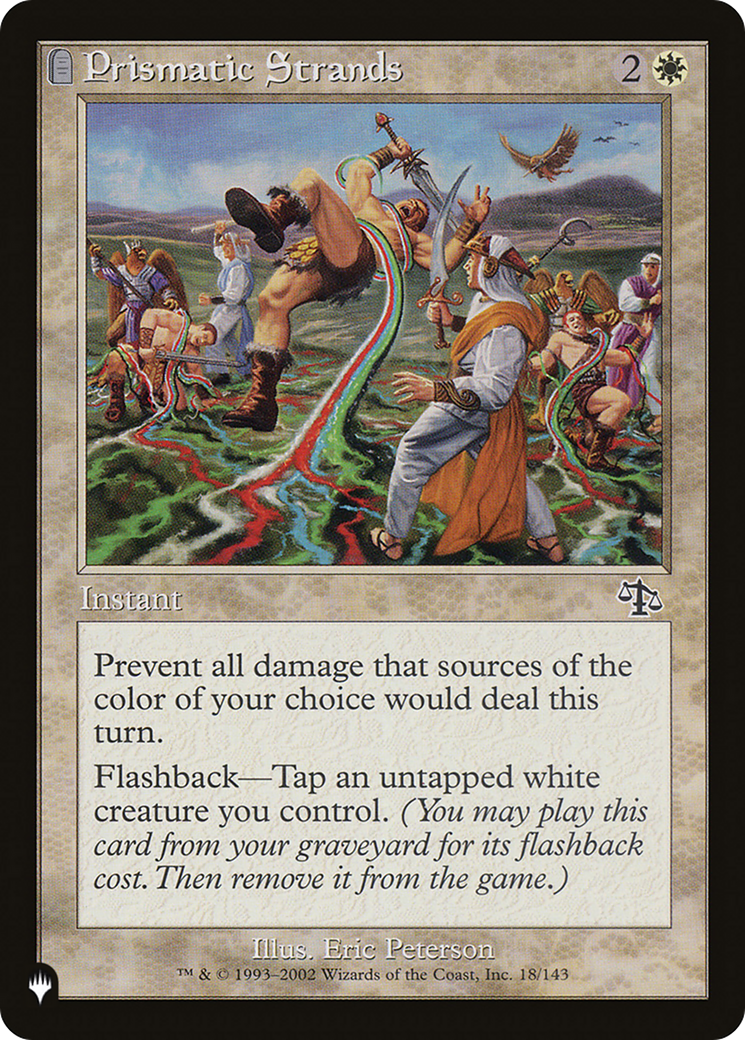 Prismatic Strands (Retro) (JUD-18) - The List