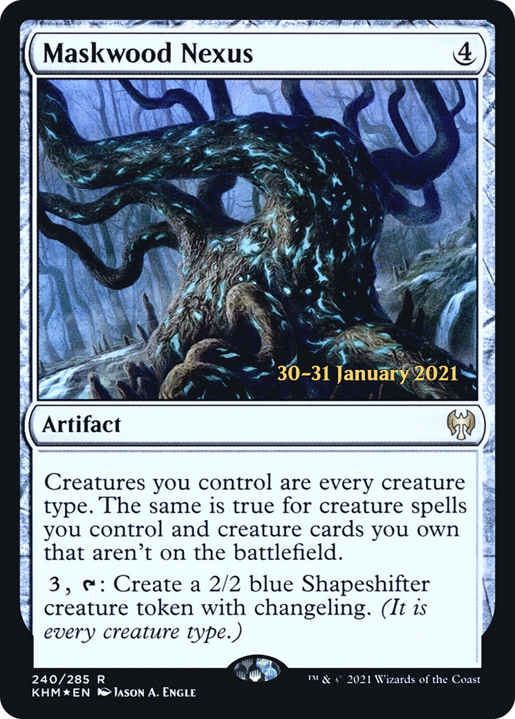 Maskwood Nexus (240s) Foil - Kaldheim Promos