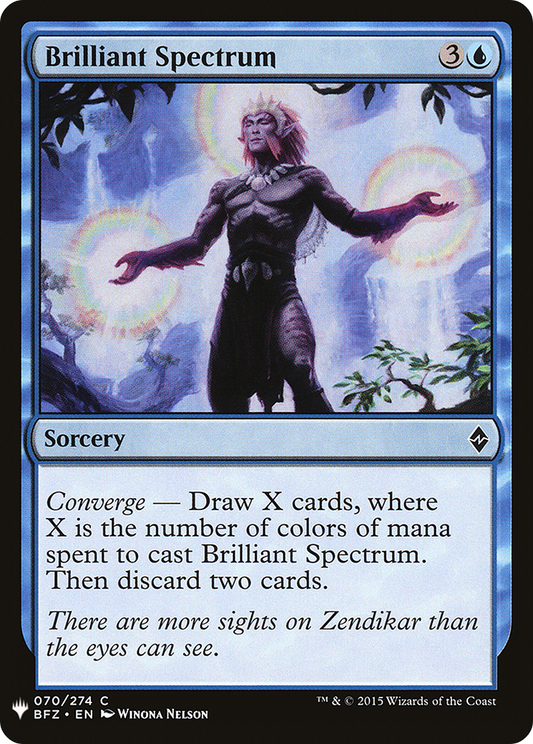 Brilliant Spectrum (BFZ-70) - The List
