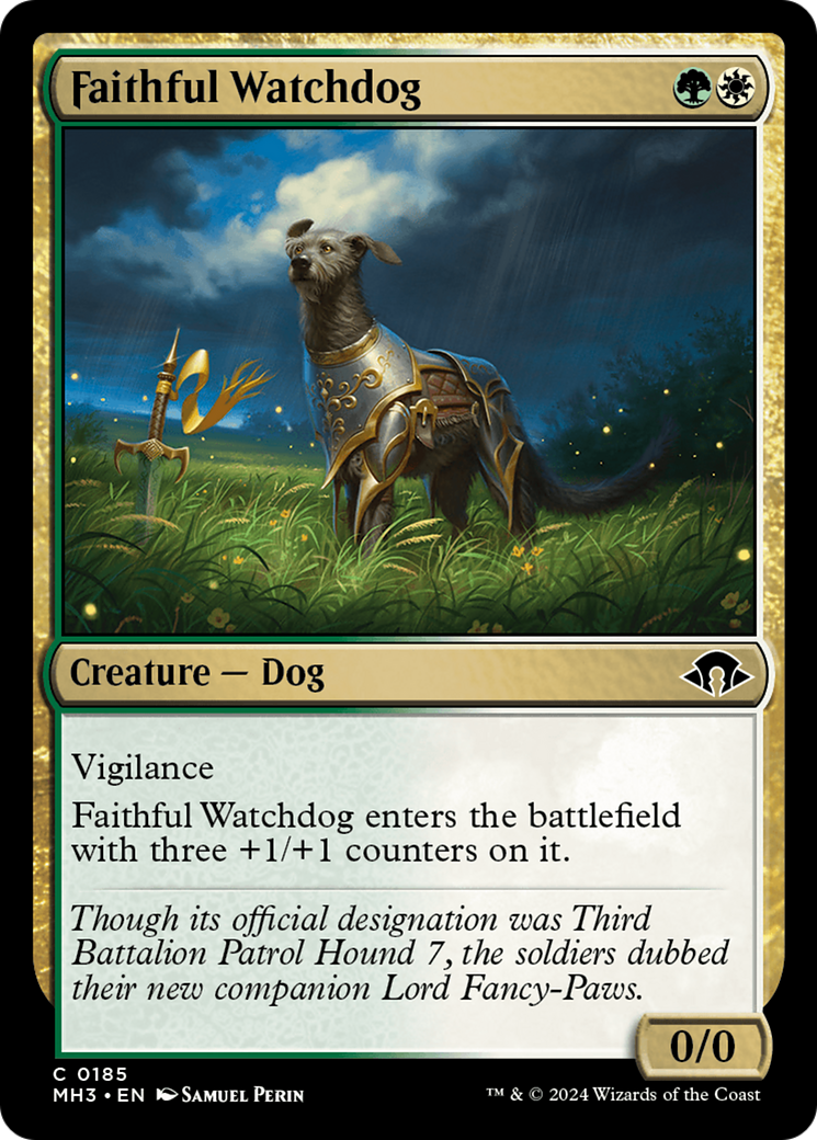 Faithful Watchdog [Modern Horizons 3] | Silver Goblin