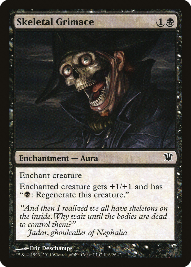Skeletal Grimace (116) Foil - Innistrad