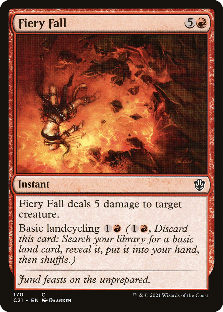 Fiery Fall (170) - Commander 2021