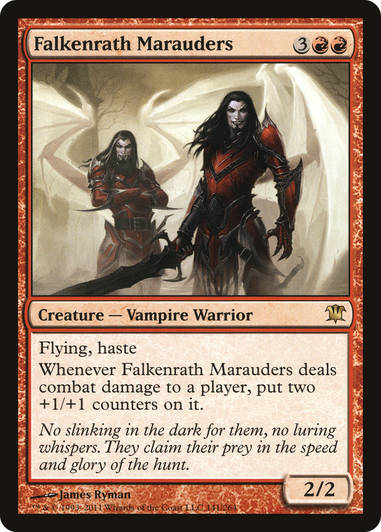Falkenrath Marauders (141) Foil - Innistrad