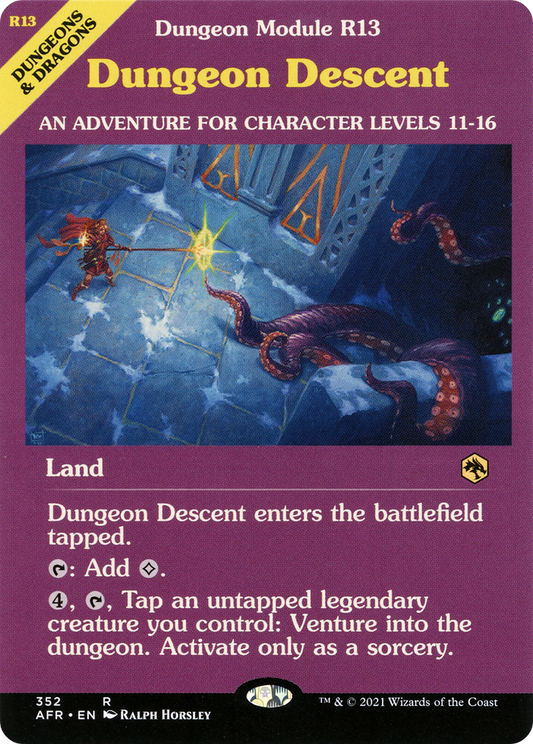 Dungeon Descent (Showcase) (352) - Adventures in the Forgotten Realms