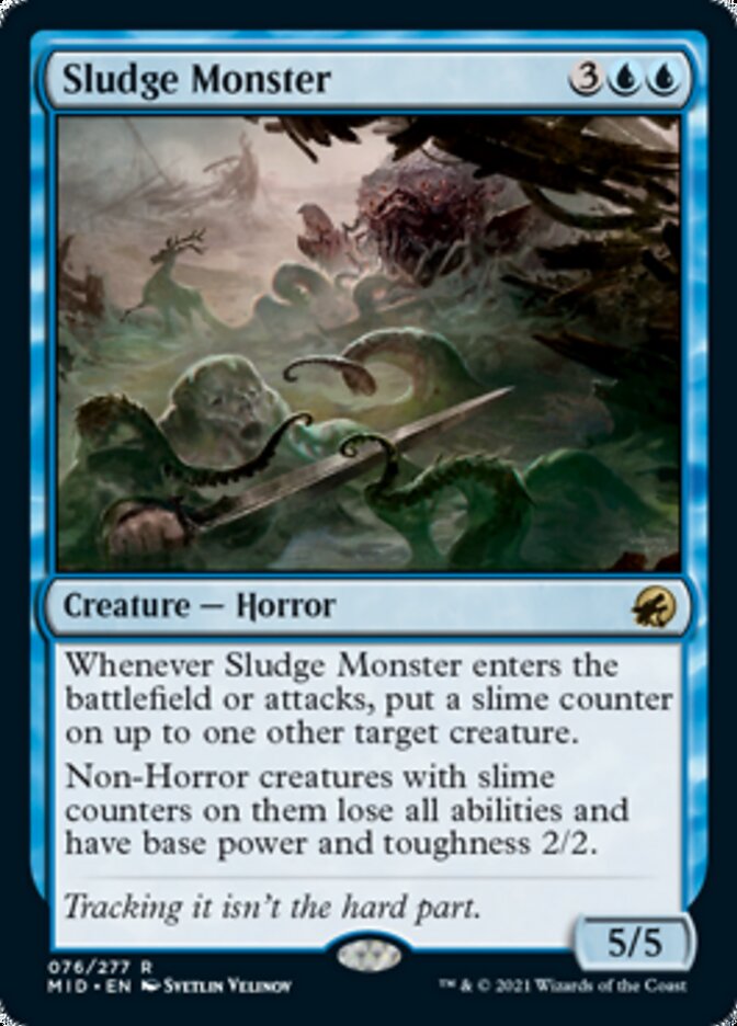 Sludge Monster [Innistrad: Midnight Hunt] | Silver Goblin