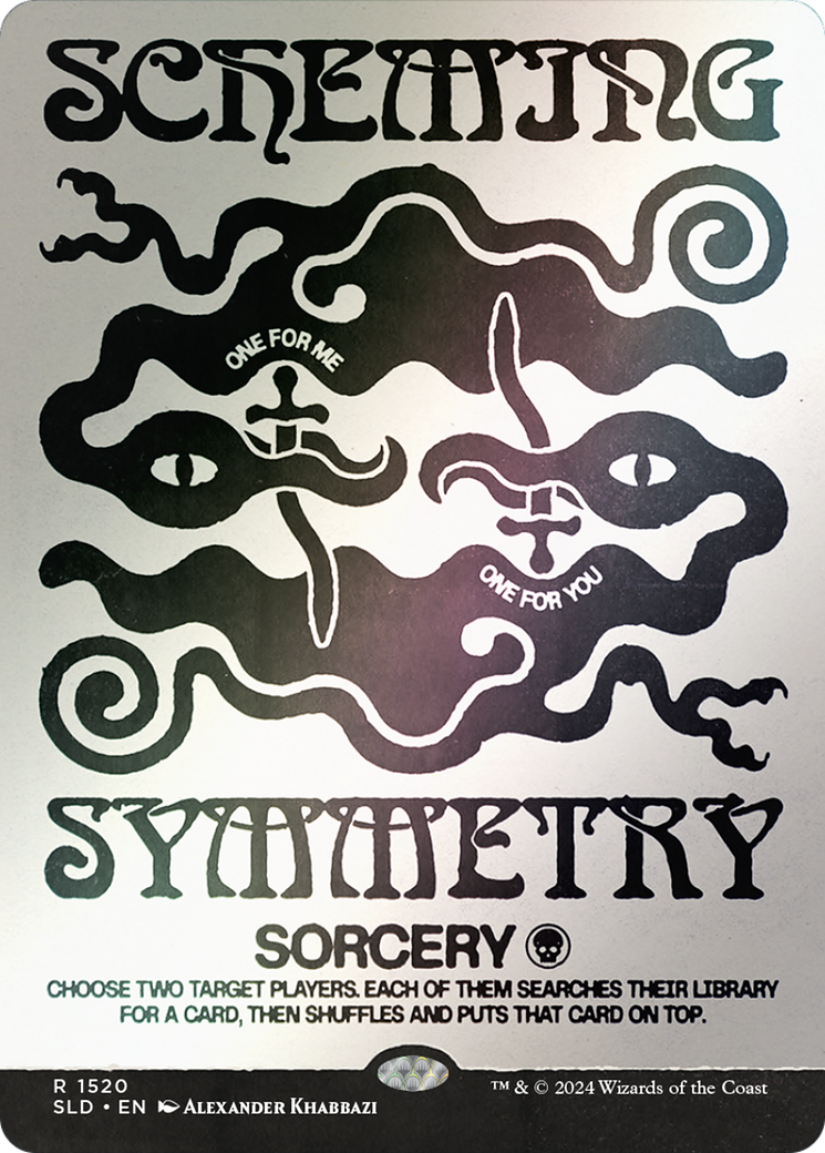 Scheming Symmetry (1520) Foil - Secret Lair Drop