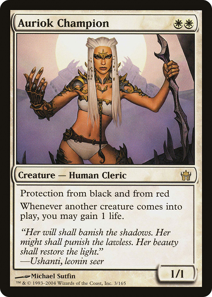 Auriok Champion (003) - Fifth Dawn