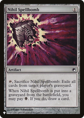 Nihil Spellbomb [The List] | Silver Goblin