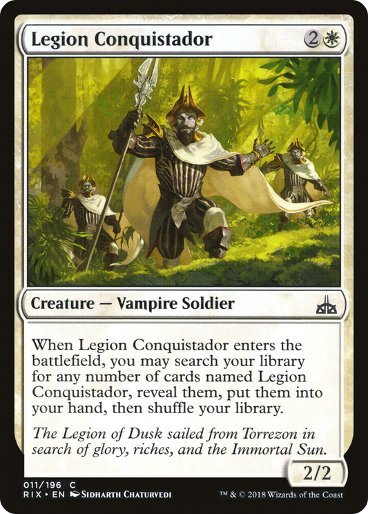 Legion Conquistador [Rivals of Ixalan] Foil