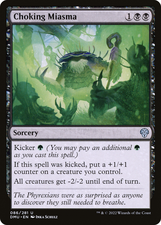 Choking Miasma [Dominaria United] Foil