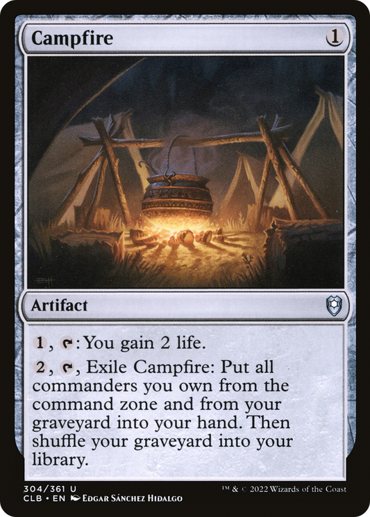 Campfire [Commander Legends: Battle for Baldur's Gate] Foil