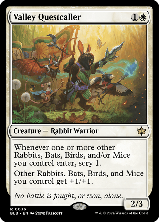 Valley Questcaller [Bloomburrow] Foil