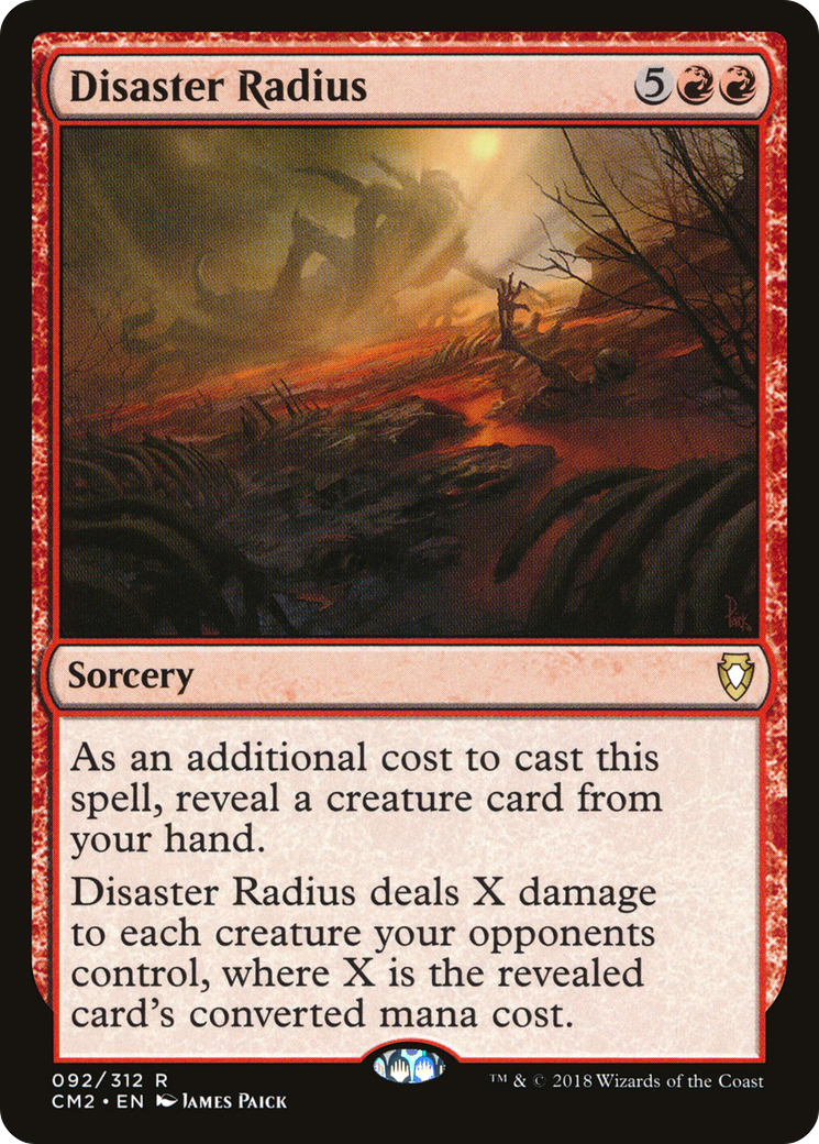 Disaster Radius [Commander Anthology Volume II] | Silver Goblin