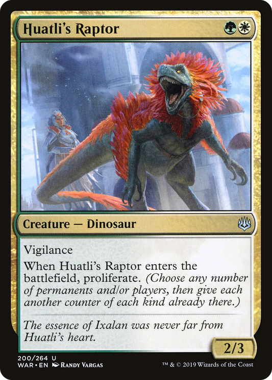 Huatli's Raptor (200) - War of the Spark