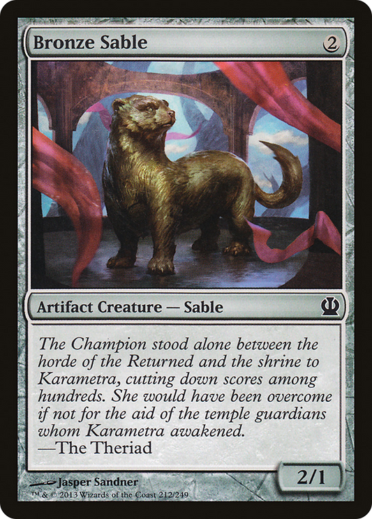 Bronze Sable (212) - Theros