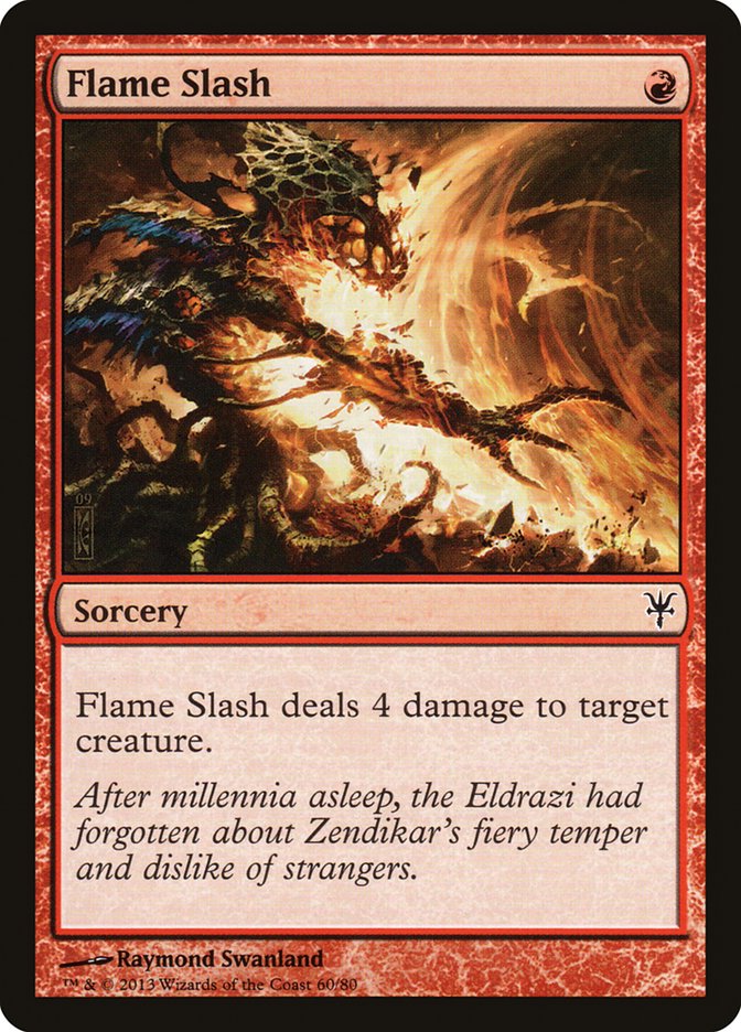 Flame Slash (060) - Duel Decks: Sorin vs. Tibalt