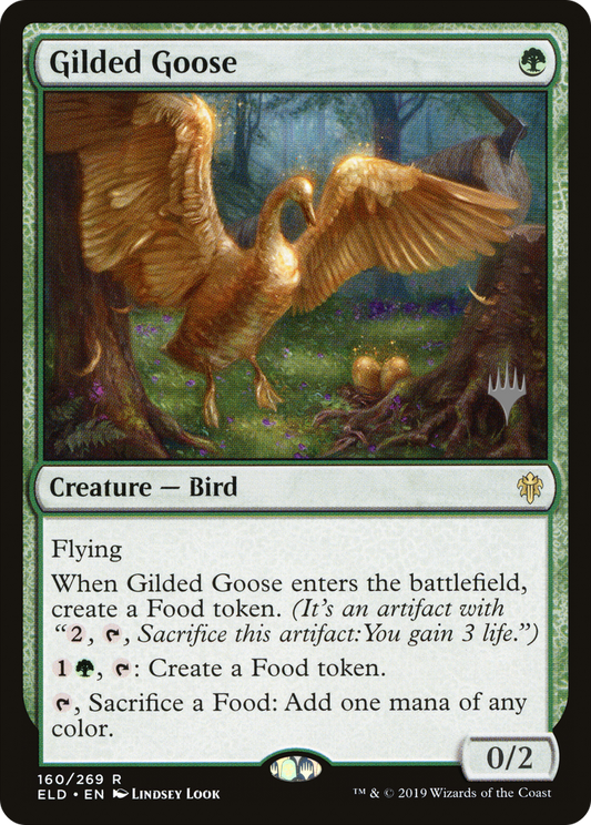 Gilded Goose (160) - Throne of Eldraine Promos