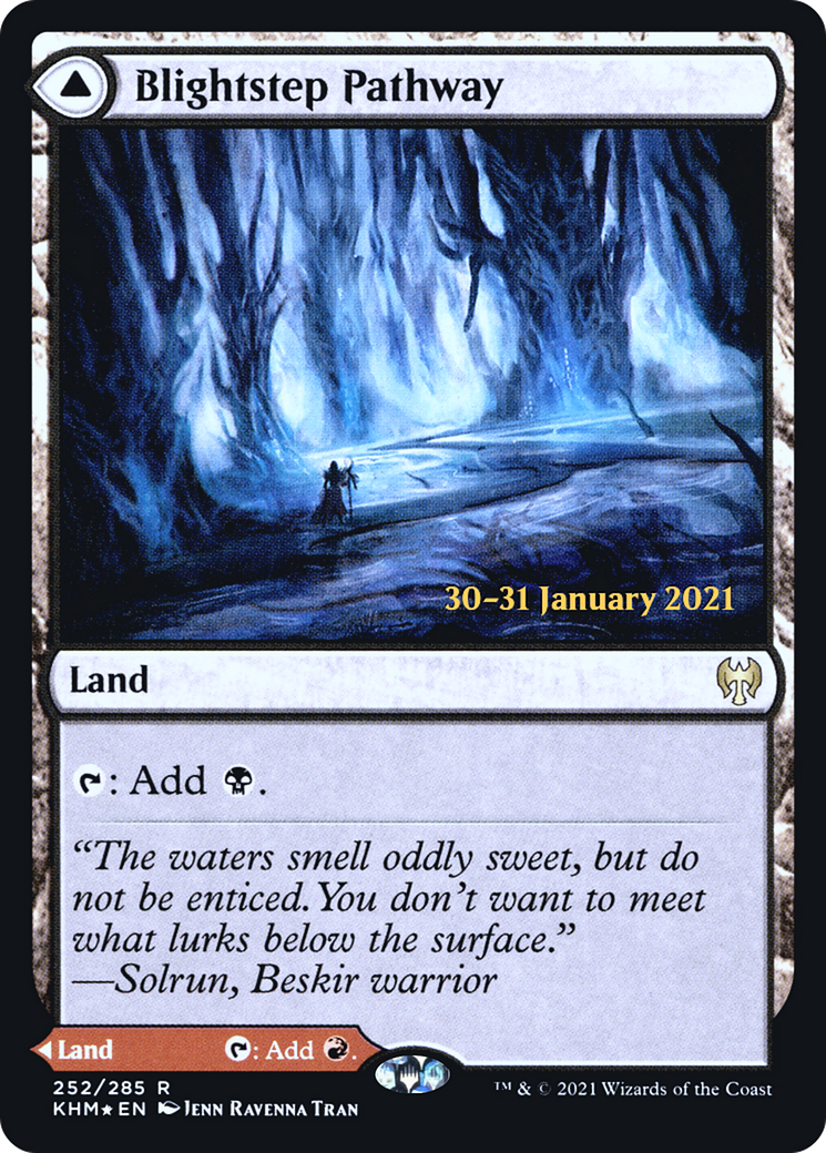 Blightstep Pathway (252) Foil - Kaldheim Promos
