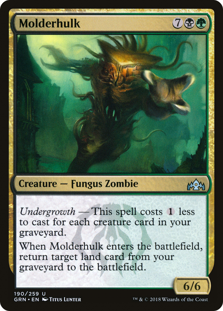 Molderhulk (190) Foil - Guilds of Ravnica