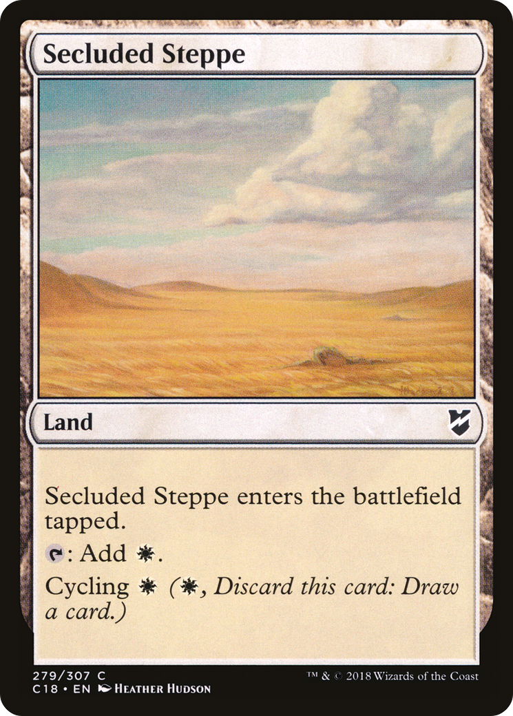 Secluded Steppe (279) - Commander 2018