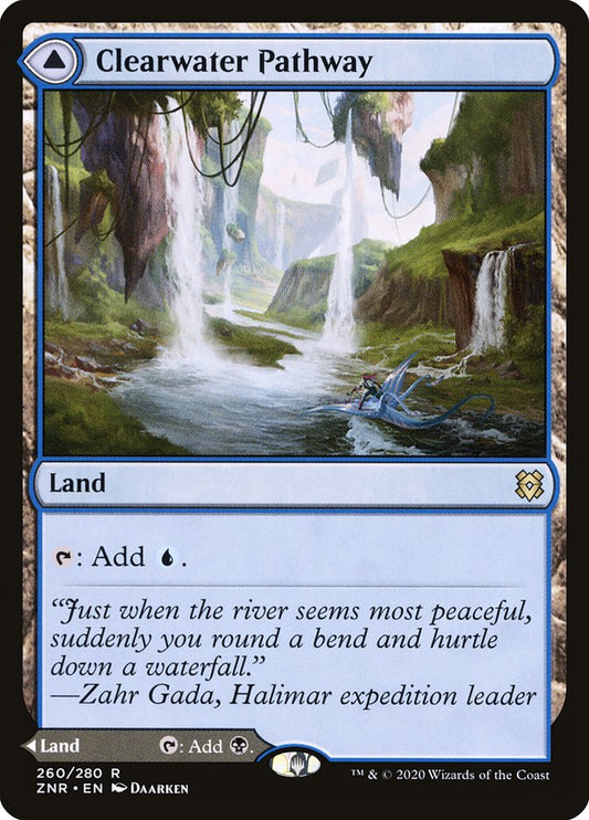 Clearwater Pathway // Murkwater Pathway (260) - Zendikar Rising