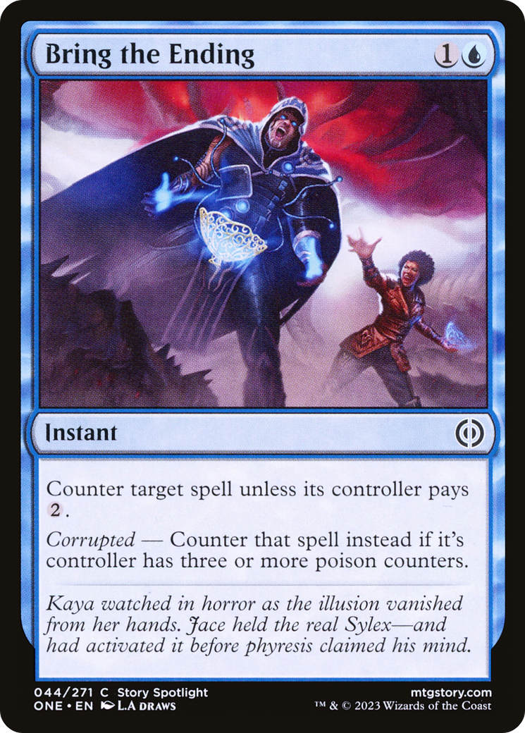 Bring the Ending (044) Foil - Phyrexia: All Will Be One