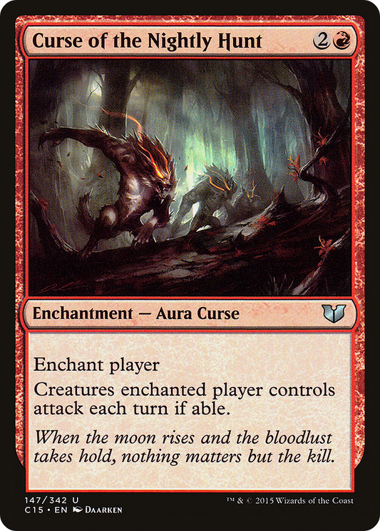 Curse of the Nightly Hunt (147) - Commander 2015