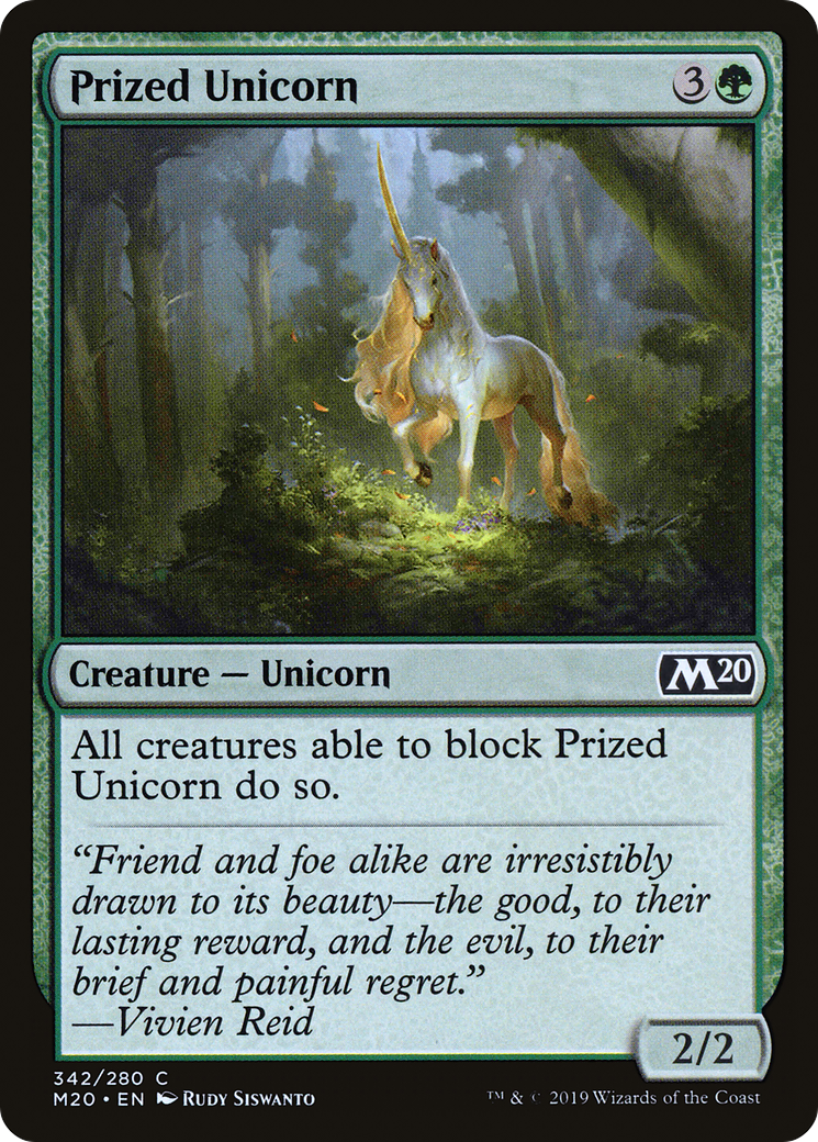 Prized Unicorn (342) - Core Set 2020