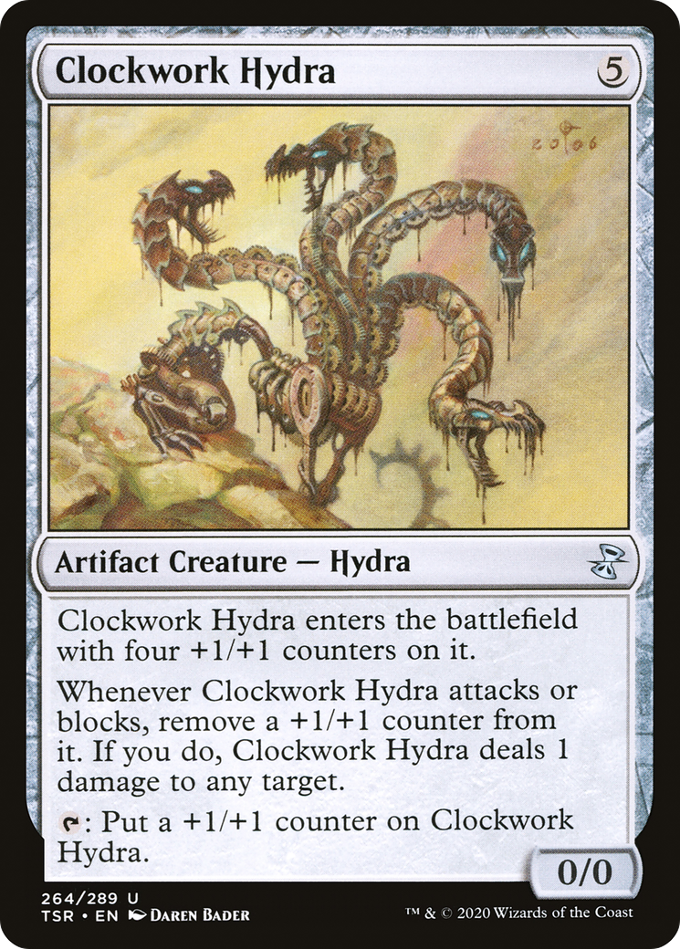 Clockwork Hydra (264) Foil - Time Spiral Remastered