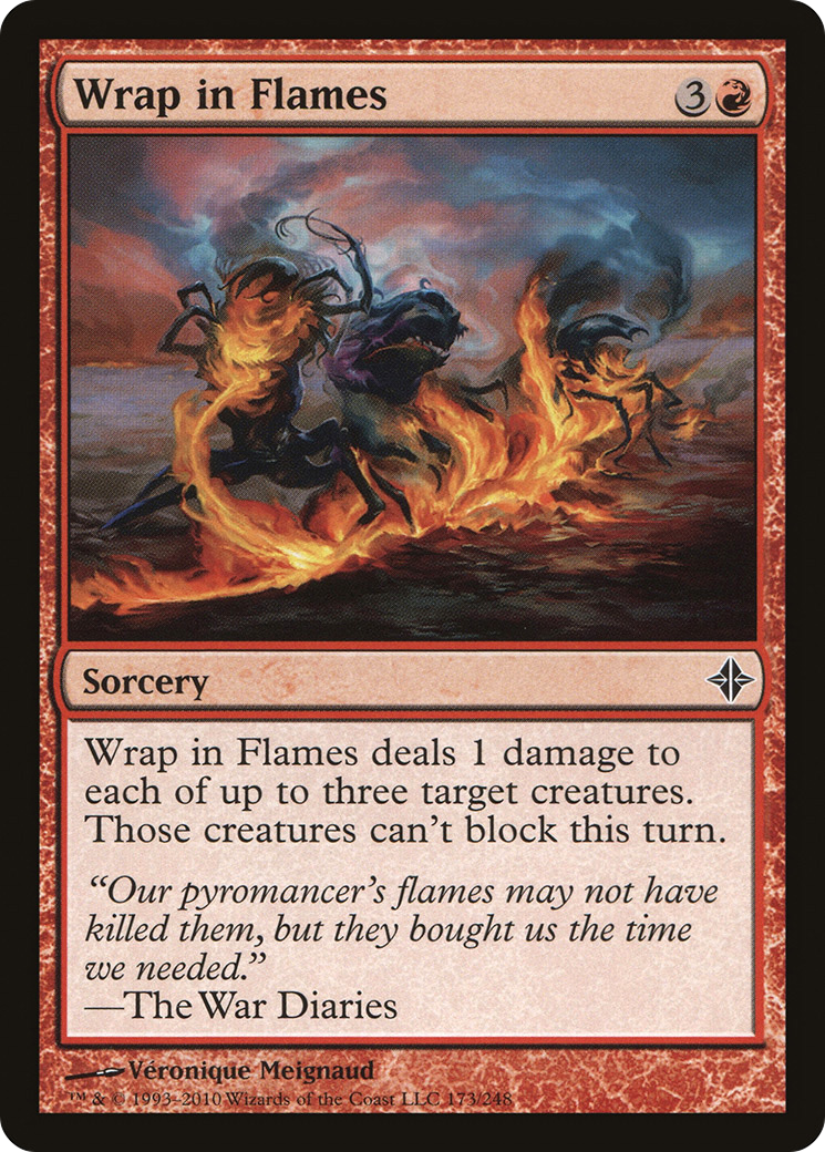 Wrap in Flames [Rise of the Eldrazi] | Silver Goblin