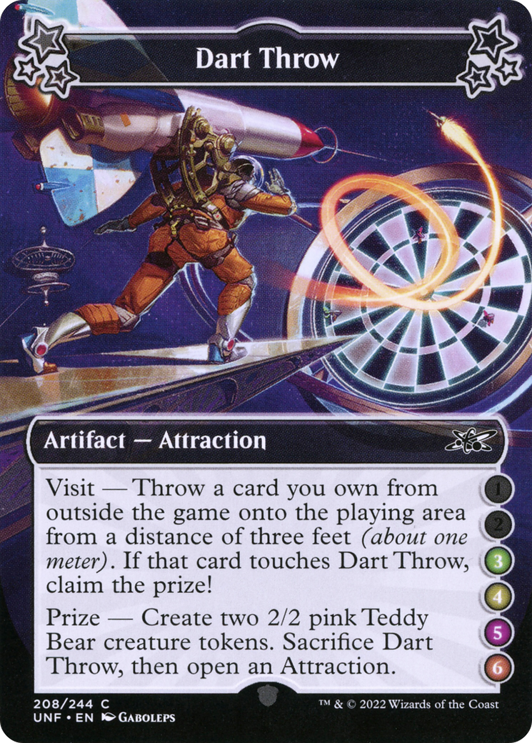 Dart Throw (208d) - Unfinity