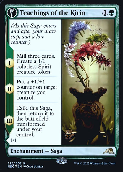 Teachings of the Kirin (212) Foil - Kamigawa: Neon Dynasty Promos