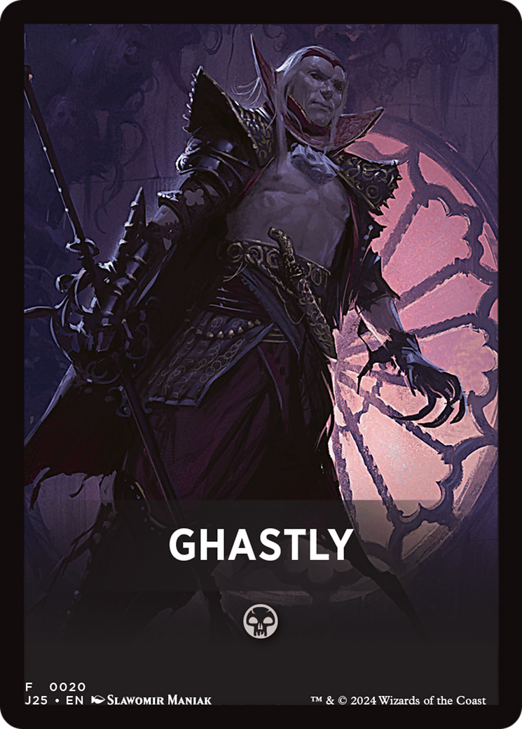 Ghastly Theme Card [Foundations Jumpstart Front Cards] | Silver Goblin