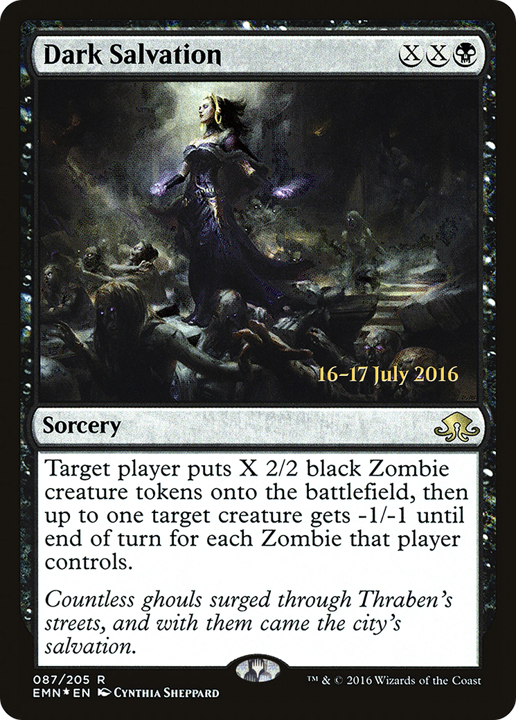 Dark Salvation (87s) Foil - Eldritch Moon Promos