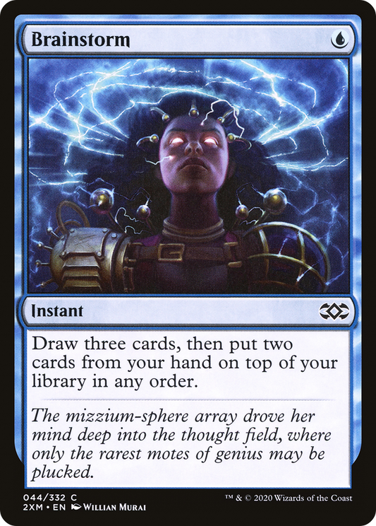 Brainstorm (044) Foil - Double Masters