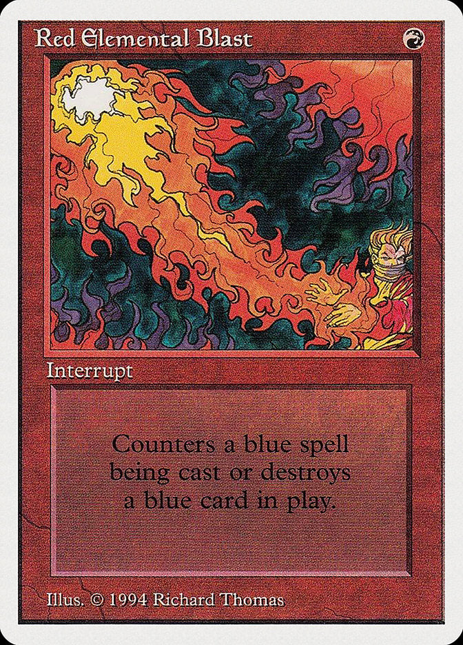 Red Elemental Blast [Summer Magic / Edgar] | Silver Goblin