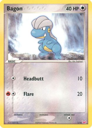 Bagon (1) - Trainer Kit: Latias & Latios