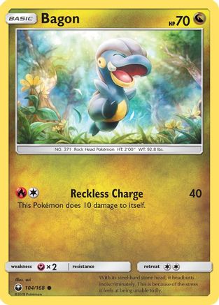 Bagon (104) Reverse Holofoil - Celestial Storm