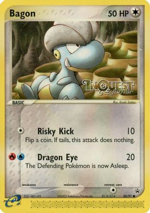 Bagon (InQuest Gamer) (50) - Nintendo Promos