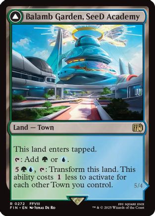 Balamb Garden, SeeD Academy // Balamb Garden, Airborne (272) Foil - FINAL FANTASY