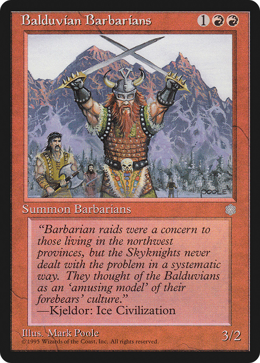 Balduvian Barbarians - Ice Age