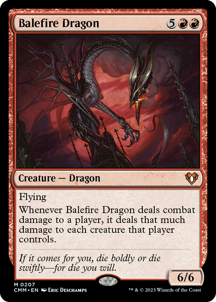Balefire Dragon (207) - Commander Masters