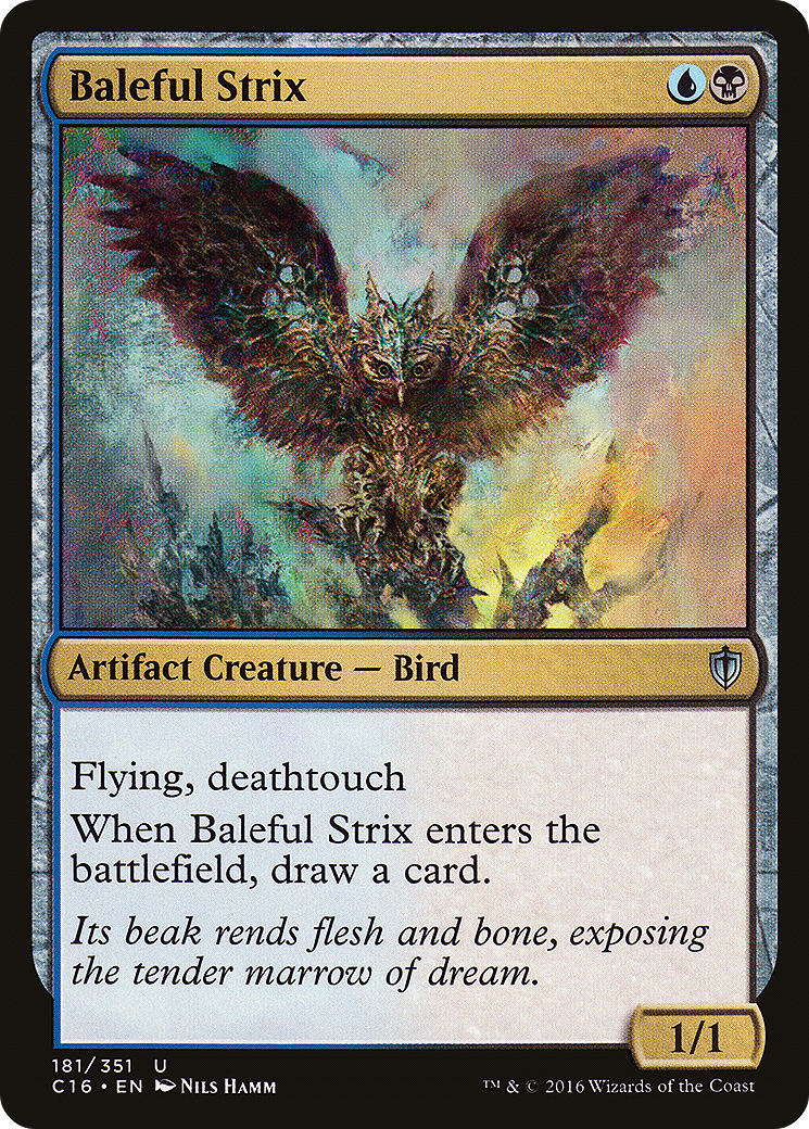 Baleful Strix (181) - Commander 2016