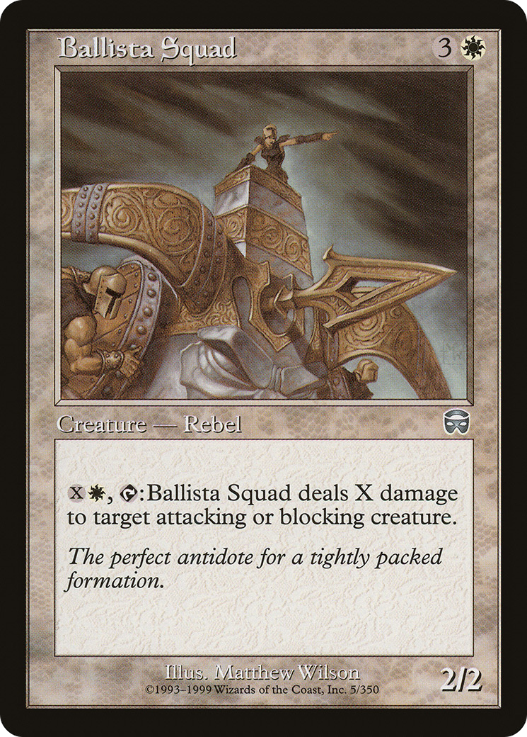 Ballista Squad (005) Foil - Mercadian Masques
