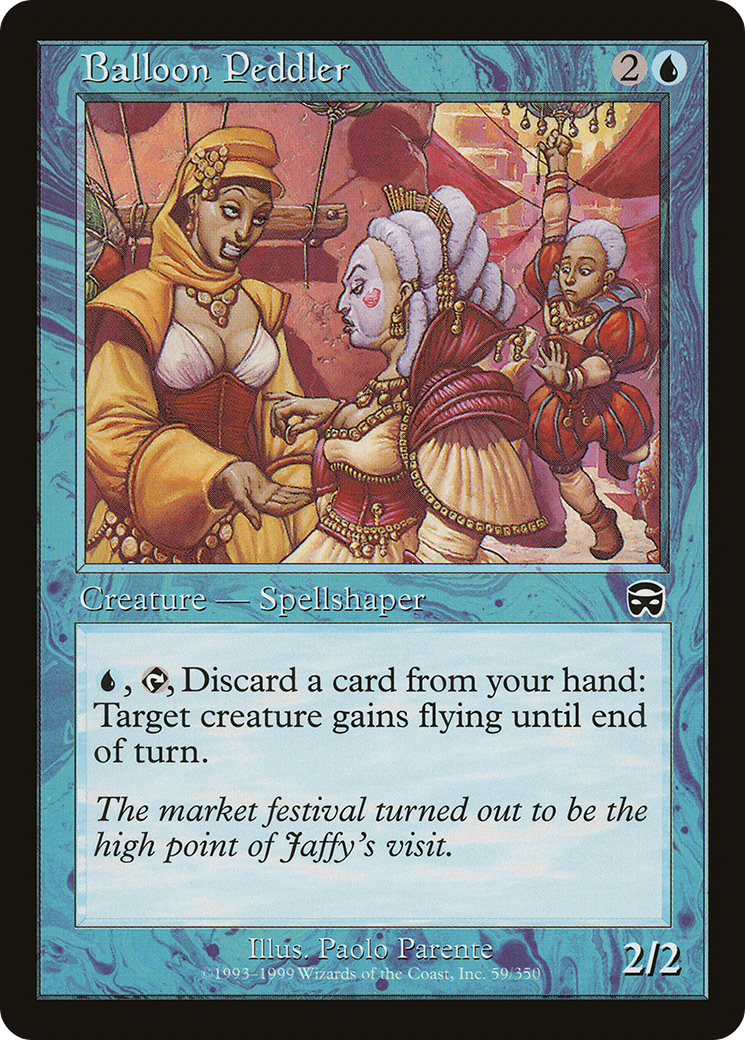 Balloon Peddler (059) - Mercadian Masques